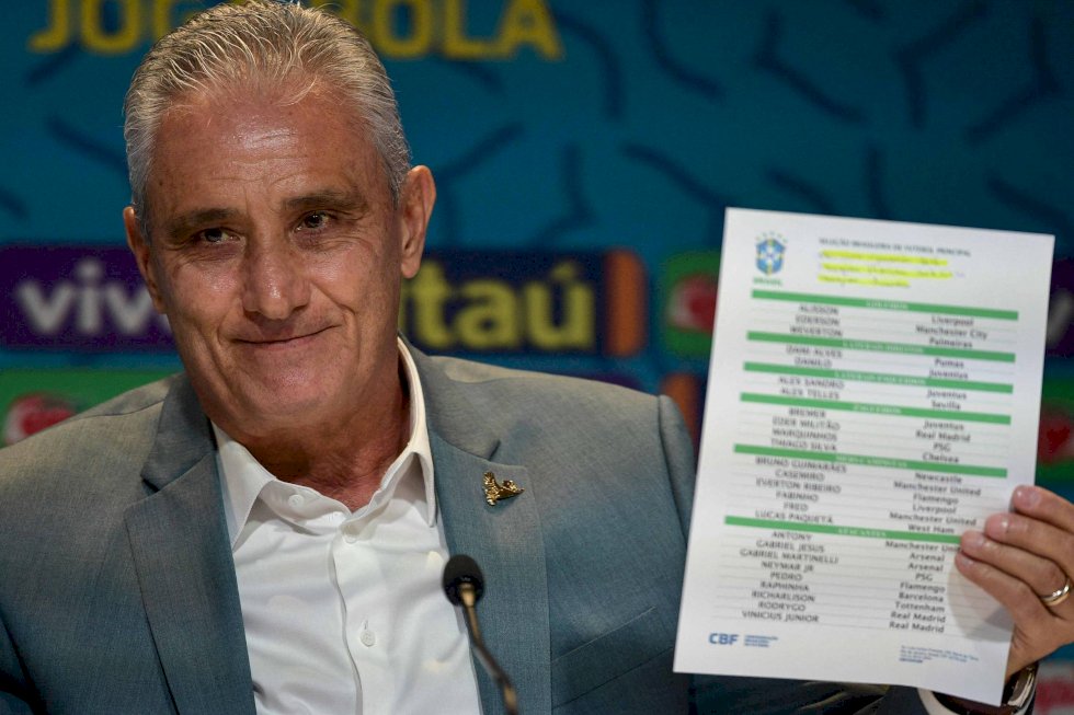 Tite divulga lista e seleção brasileira está convocada para a Copa