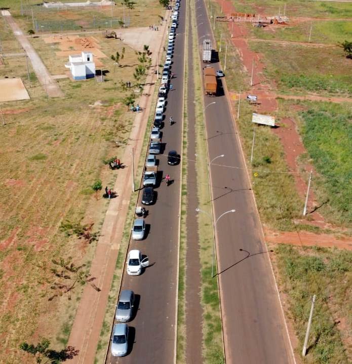 Contra decreto da maldade ACIIV faz carreata com mais de 120 veículos nas ruas