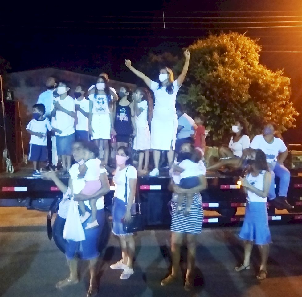 Batayporã: Em caminhada, Igreja Evangélica realiza clamor pela saúde e paz