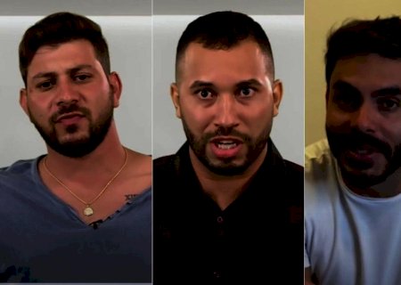 Caio, Gilberto e Rodolffo estão no décimo paredão do BBB; saiba quem deve sair