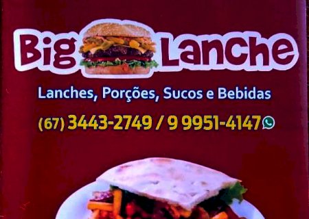 Batayporã: Big Lanches, aqui você e sua família tem atendimento vip