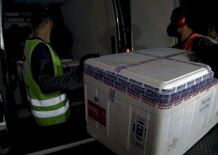 Vacina da Pfizer, AstraZeneca e Coronavac chegam hoje segunda-feira em Mato Grosso do Sul