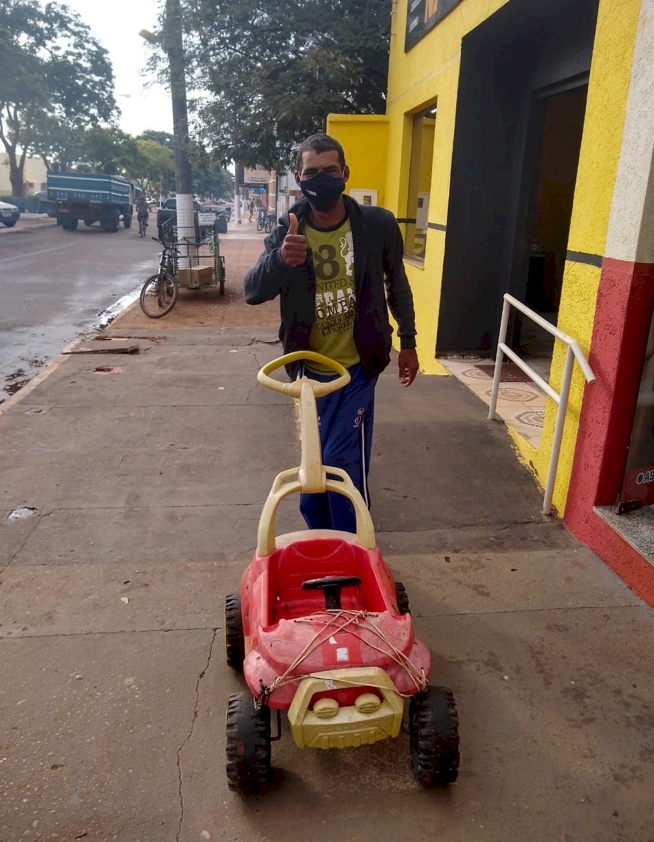 Batayporã: Campanha para ajudar o Aguinaldo “Gui” o menino do carrinho se encerra na próxima semana