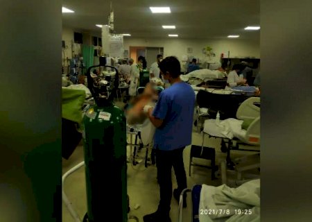 Santa Casa volta a receber pacientes, mas segue lotada e não descarta suspensão