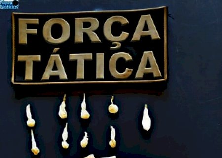 Força Tática do 8° BPM apreende adolescentes por tráfico de drogas em Nova Andradina