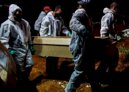 Brasil registra 1.548 novas mortes por Covid-19 e total atinge 538.942