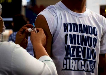 Com 130 mil adultos sem vacina, MS prevê chegar aos 100% em até um mês