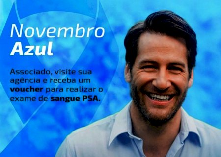 Novembro azul - Associados da Sicredi em Batayporã terá voucher para realizar exames de sangue PSA