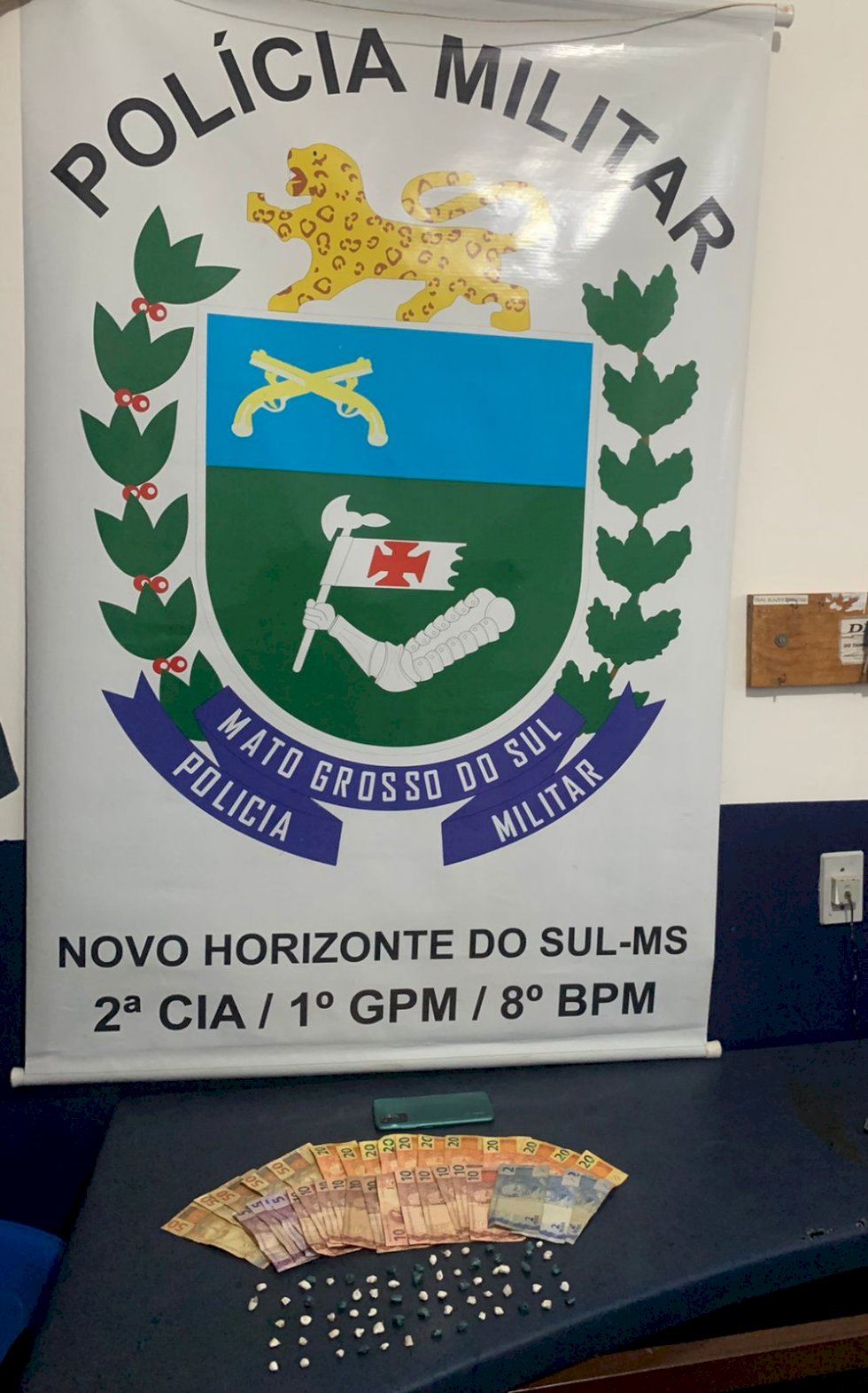 Em menos de 15 dias, Polícia Militar fecha três pontos de vendas de drogas em Novo Horizonte do Sul
