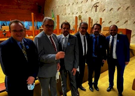 Líderes evangélicos compareceu na posse de André Mendonça