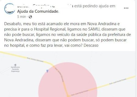 Moradora de Nova Andradina pede ajuda e diz que responsaveis pela saúde não podem ajuda-la