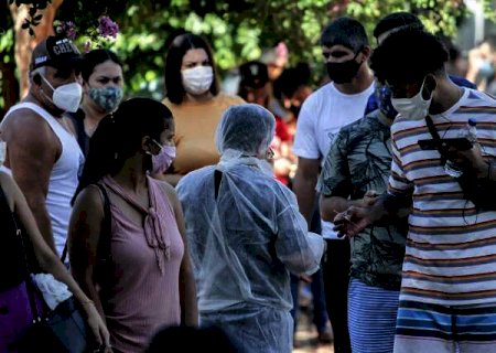 MS segue com maior demanda de testes na pandemia e 1 a cada 5 dão positivo