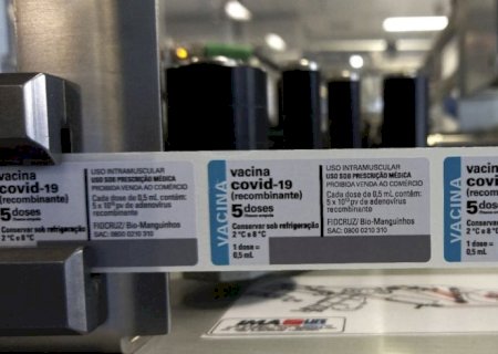 Covid-19: Fiocruz entrega 550 mil doses de vacina 100% brasileira