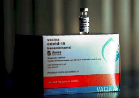 MS recebe mais 43,8 mil doses de vacinas contra covid-19
