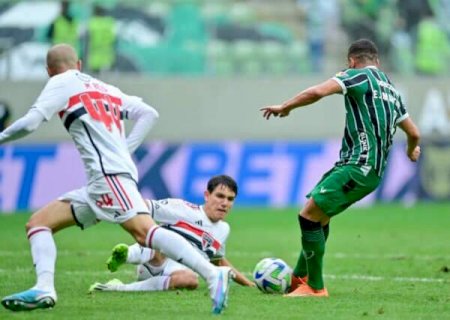 América-MG supera São Paulo por 2 a 1 e encerra sequência sem vitórias