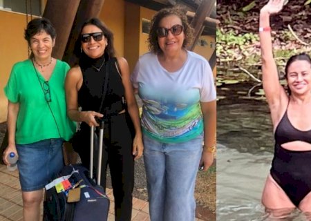 Com a mala cheia, Dira Paes volta a MS após a novela Pantanal; saiba o motivo