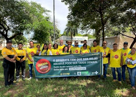 Mutirão de combate ao Aedes aegypti prossegue neste sábado em Nova Andradina