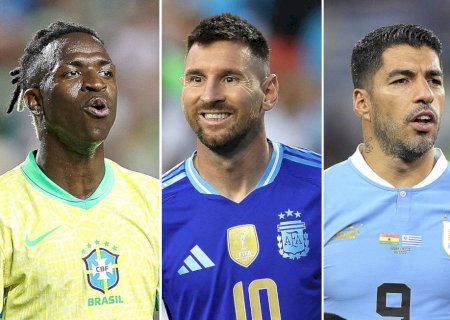 Brasil busca 10º título da Copa América, que pode ter despedidas de Messi e Suárez