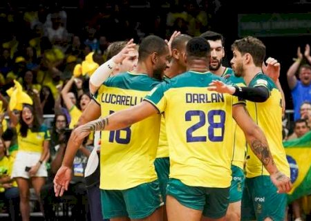 Brasil vence Holanda de virada na Liga das Nações masculina de vôlei