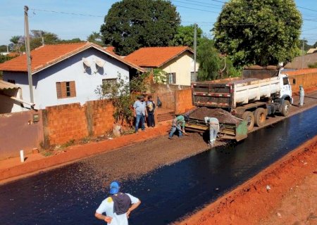 Asfaltamento e micropavimentação em Batayporã: atuais investimentos somam mais de R$ 21 milhões