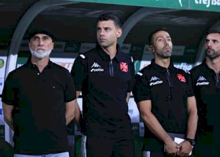 Álvaro Pacheco é o 2º técnico com passagem mais curta pelo Vasco