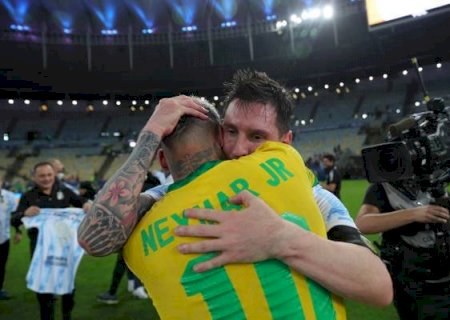 Messi coloca Brasil e Argentina como favoritos e lamenta ausência de Neymar na Copa América