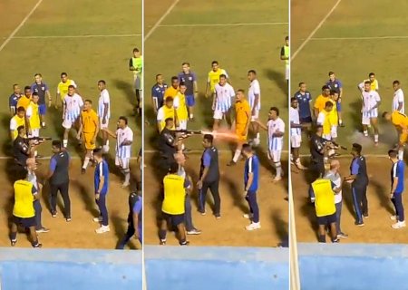Goleiro baleado só queria apartar a briga, diz colega de time