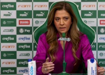 Leila está no Rio, mas não vai para Botafogo x Palmeiras na Libertadores