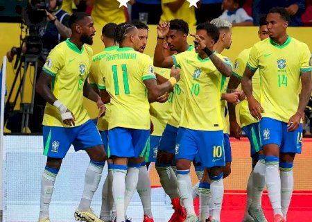 Brasil goleia o Peru em Brasília e se mantém em 4º lugar nas Eliminatórias