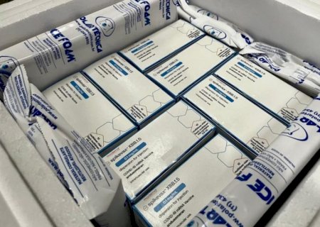Mato Grosso do Sul recebe mais 25 mil doses de vacina contra a covid-19