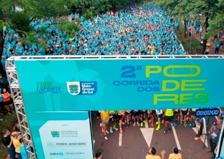 Corrida dos Poderes: Evento reúne 5 mil em espírito de união e cuidado com a saúde