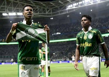 Estêvão se firma como estrela do Palmeiras e pode dobrar marca de Endrick no último Brasileiro