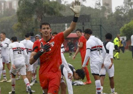 Goleiro de 1,92m e multa de R$ 370 milhões é arma do São Paulo em final do Paulista sub-17
