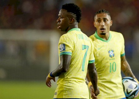 Vinicius Junior erra pênalti, e Brasil cede empate para Venezuela