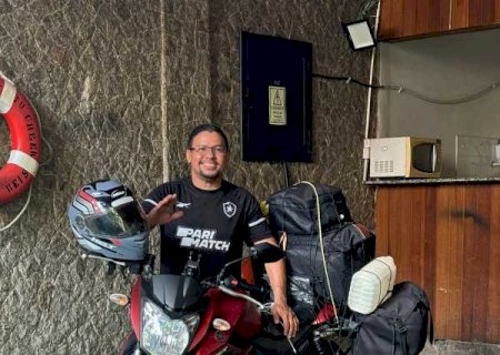 Torcedor do Botafogo sem ingresso encara 2,7 mil km de moto por final da Libertadores