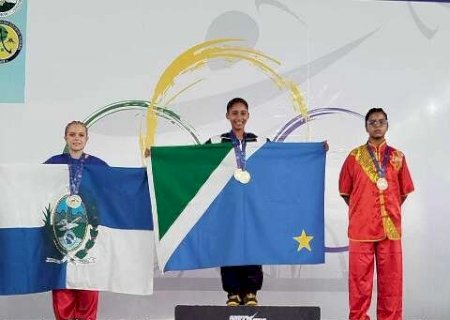 Atletas de Nova Andradina conquistam ouro em Campeonato Brasileiro de kung fu