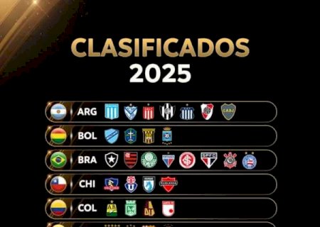 Libertadores 2025: veja a lista de todos os classificados