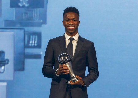 Vinicius Junior superou Rodri com votos de capitães e de torcedores
