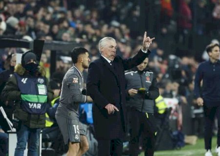 Ancelotti elogia Rodrygo, vê pênalti em Vini Jr. e mira Intercontinental