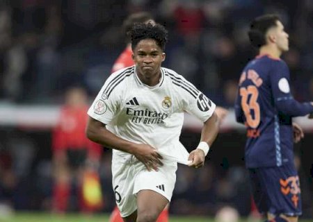 Endrick trabalha 'sem alarde' para se firmar num Real Madrid instável