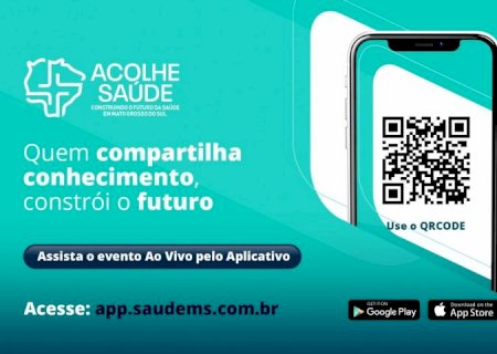 Acolhe Saúde 2025: acompanhe as palestras em tempo real pelo app do evento
