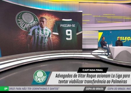 Palmeiras e Barcelona aguardam resposta da Fifa e La Liga por Vitor Roque