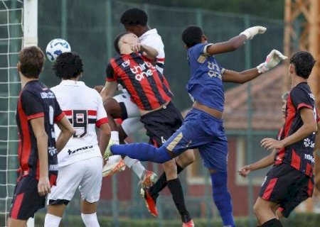 São Paulo goleia time de MS e avança às oitavas da Copa do Brasil Sub-17