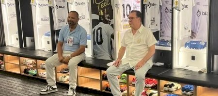Vestiário do Santos é reformado com ajuda da família de Neymar
