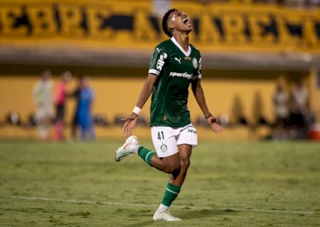 Palmeiras atropela o São Bernardo com golaços de Estêvão e vai à semifinal do Paulistão