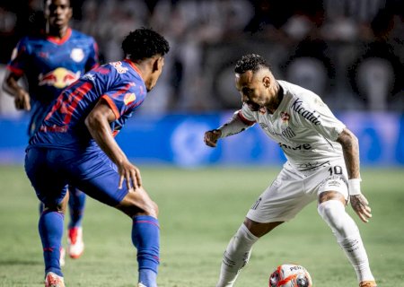 Com gol de Neymar, Santos bate Bragantino e vai à semifinal do Paulista