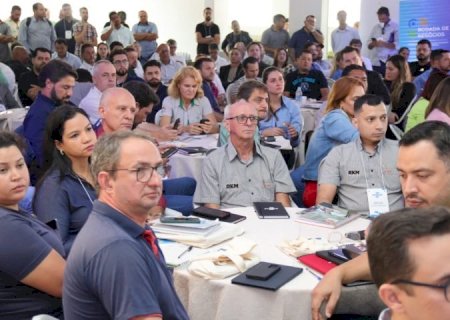 Oportunidades de negócio durante obra de fábrica em Inocência atraem cerca de 200 fornecedores