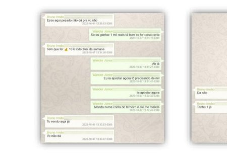 'Dá pra tomar cartão hoje não': veja mensagens de Bruno Henrique