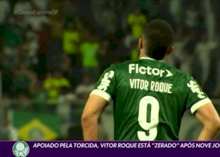 Vitor Roque vira jogador mais experiente de sua geração e busca primeiro gol pelo Palmeiras