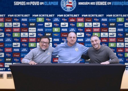 Bahia anuncia renovação de contrato com Rogério Ceni